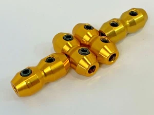 KART 10 x CABLE CLAMP WITH DOUBLE SCREW BULLET TYPE / TKM ROTAX IAME X30 CADET - Picture 1 of 9