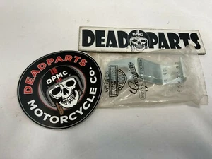 Harley 65690-87 chrome oil trim cover mount mounting bracket - Bild 1 von 1