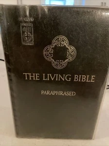 The Living Bible Paraphrased First Printing HC 1971 Tyndale House W/ Dust Jacket - Picture 1 of 24