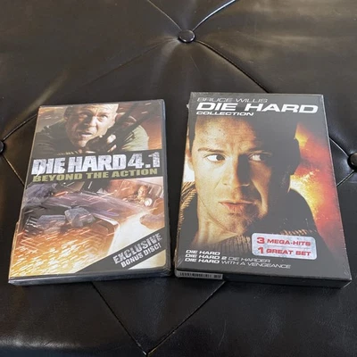 Die Hard Collection & Die Hard 4.1 Bruce Willis DVD Lot - Brand New Sealed - Image 1 of 4
