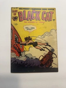 ¡BLACK CAT HOLLYWOOD'S GLAMOROSO LUCHADOR CONTRA EL CRIMEN #13 1948!!! - Imagen 1 de 14