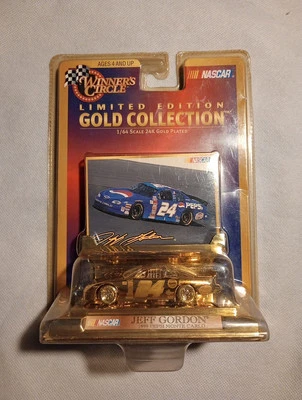 Winner's Circle Edición Limitada Colección Oro #24 Jeff Gordon 1/64 24K Chapado Foto 1 de 4