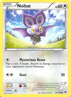 Noibat (132) 132/162 XY - BREAKthrough Pokemon 002952 - Image 1 of 2