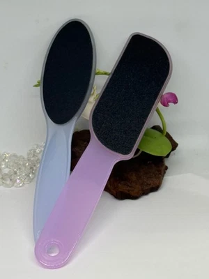 2x Large Double Sided Black Sandpaper Pedicure Foot File Callus Remover - New - Image 1 of 4