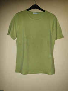 Canda by C&A T-Shirt, Shirt, Grün, Feinstrick, Gr. M / 40 / 42 - Bild 1 von 2