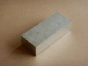 ALUMINIUM BAR / BILLET / BLOCK - 100mm x 40mm x 25mm - GRADE 6082 T6 - Picture 1 of 3