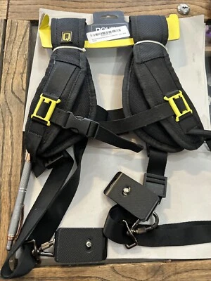 Professional Double Dual Shoulder Belt Harness Holder For DSLR Camera Canon Sony - Image 1 of 4
