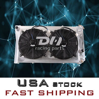 For 1982-02 CHEVROLET S10 S-10 Blazer V8 Conversion 3 Row Radiator Shroud Fan AT - Image 1 of 4