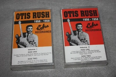 Otis Rush SEALED 2 Cassette Tape 1956-1958 Cobra Recordings Foto 1 de 4