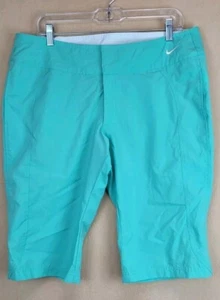 Nike Caprihose Skimmer grün Freizeit Gr. Large 12-14 W36" L15" TOP - Bild 1 von 4