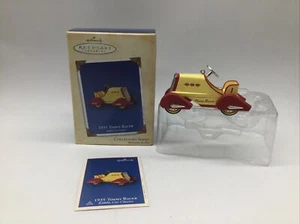2004 Hallmark Keepsake 1935 Die-cast Timmy Racer Ornament 11th Kiddie Car Series - Picture 1 of 18