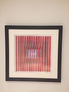 Yaacov Agam, In Deep Prayer, Agamograph, signed and numbered in ink
