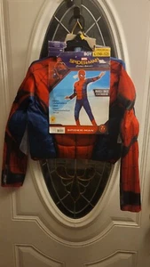 SPIDERMAN BOY’s Large (10-12) costume dress up character outfit Halloween Party - Picture 1 of 11