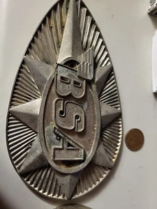1968 To 1967 BSA gas tank emblems Set brass with Chrome plated for mod A50 A65 - Picture 1 of 7