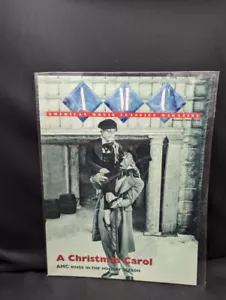 AMC Magazine A Christmas Carol December 1996 American Movie Classics - Imagen 1 de 1