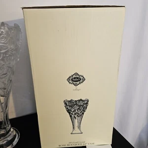 Crystal Godinger Rose Bouquet irische Kristallvase - Shannon - Bild 1 von 11