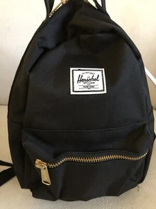 "Mini mochila Herschel Nova en negro 11"" x 8""" - Imagen 1 de 10