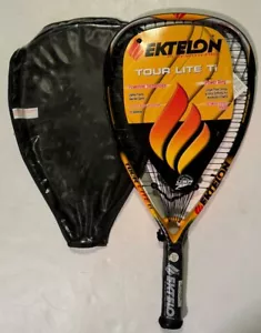 Racchetta Ektelon Tour Lite Ti Power Ring Power Level 1100 impugnatura super piccola nuova e e - Foto 1 di 3