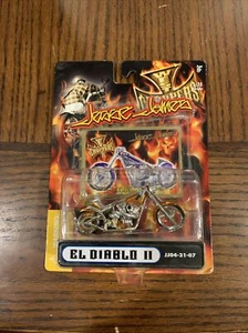 WEST COAST CHOPPERS JESSE JAMES MOTORCYCLE EL DIABLO II ORANGE, 1;31 JJ04-31-07! - Picture 1 of 6