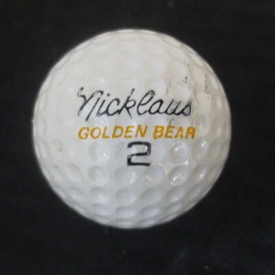 Vintage Golf Ball Jack Nicklaus Golden Bear 2 - Image 1 of 2