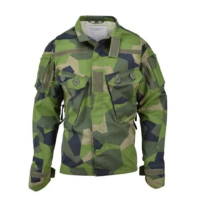 TACGEAR Brand Swedish Military Style Commando Field Jacket Splitter Camo Shirts - Bild 1 von 4