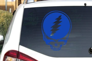 Grateful Dead Steal your face - CNC cut Decal Vinyl Sticker Pic from 12 colors! - Picture 1 of 13