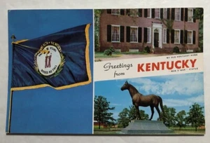Greetings From Kentucky Multi-View Postcard (P1) - Picture 1 of 2