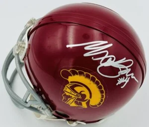MAX BROWNE SIGNED USC TROJANS MINI HELMET SOUTHERN CALIFORNIA AUTOGRAPH COA K1 - Picture 1 of 1