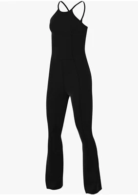 Body acampanado largo completo negro talla S Nike Zenvy Dri-FIT Dri-FIT para mujer FN7469-010 Foto 1 de 4