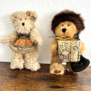 Boyds Bears Ivanna Spendalot Born to Shop & Tillie Weedsalot Garden Plush_2 Lot - Picture 1 of 18