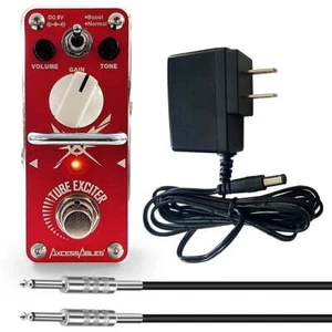 AxcessAbles Tube Exciter Overdrive Guitar Pedal w/ Cable and Power Supply - Picture 1 of 7
