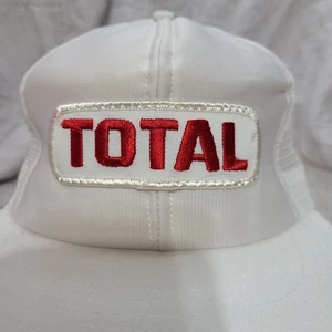 Vintage TOTAL Patch Trucker Mütze Horizon Baseball Cap Foam Mesh Made USA - Bild 1 von 7