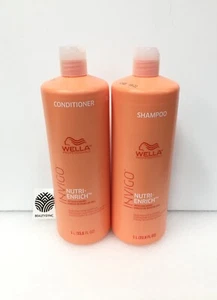 (2 PACK)Wella Invigo Nutri-Enrich Deep Nourishing Shampoo & Conditioner Duo,33.8 - Picture 1 of 1