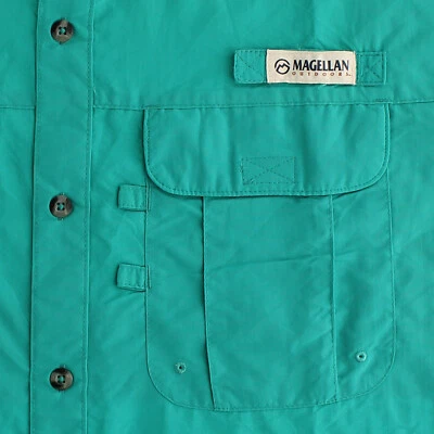 Magellan Fishing Shirt, Men's Laguna Madre Fish Gear Relaxed Fit, Short Sleeve - Image 1 of 4