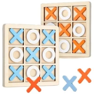 Wooden Jıgsaw Puzzle Interactive Chess Games Educational Brain Training Kid Toy - Picture 1 of 24