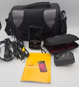 Kodak Zi8 Taschen-Camcorder mit Kabeln & Targus Tragetasche funktioniert - Bild 1 von 20