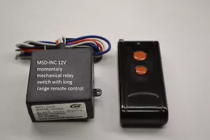 12V DC MOMENTARY 12v out relay switch with long range remote control RM11P - Foto 1 di 3