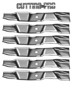 6-Pack Mulching Blades for Exmark 103-6392 / 103-6387 36" / 52" (See Model Info) - Picture 1 of 1