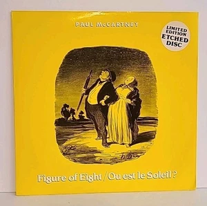 Paul McCartney Figure Of Eight Ou Est Le Soleil?, 12", Etched Vinyl Mint Minus - Picture 1 of 24