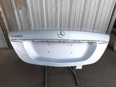 Mercedes 222 S550 S63 S560 Trunk Lid Deck Lid Hatch Silver Shell 2227500075 OEM Foto 1 de 4