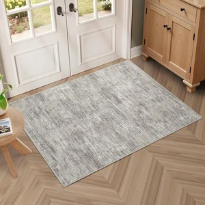 Small Area Rug 2x3 Entryway Mat with Rubber Backing Stain Resistant Throw Car... - Picture 1 of 9
