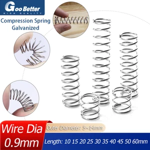 Compression Spring Wire Dia 0.9mm Galvanized Various Size Pressure Small Spring - Picture 1 of 12