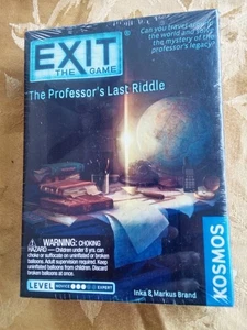 Exit The Game: The Professor's Last Riddle - Escape Room Game - Brand New - Picture 1 of 6
