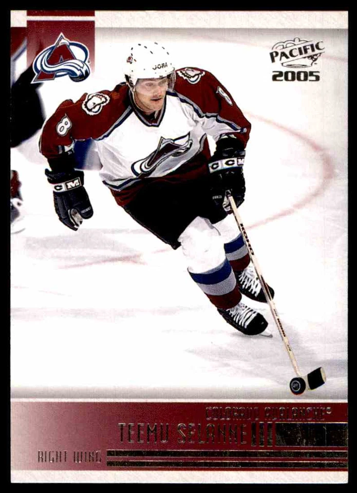 2004-05 PACIFIC TEEMU SELANNE COLORADO AVALANCHE #71 - Image 1 of 2