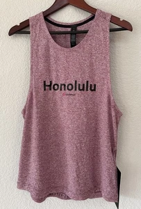 Lululemon Honolulu meliert rot SMALL Herren Lizenz zum Trainieren Tank Top Neu mit Etikett - Bild 1 von 5