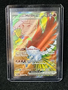 Pokémon Ethan's Ho-Oh ex 209/182 Sv10: Destined Rivals Holo Full Art - Picture 1 of 2