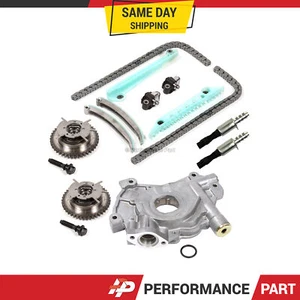 Timing Chain Kit Cam Phaser Selenoid Oil Pump for 05-10 Ford 4.6 TRITON 24V - Foto 1 di 9