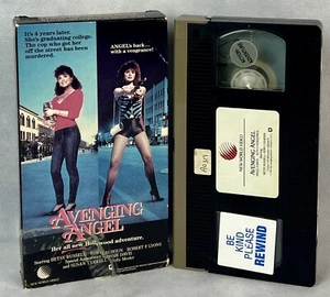 Avenging Angel VHS 1985 New World VHS, Be Kind Rewind, Retro, Boutique, Rare VHS - Picture 1 of 4