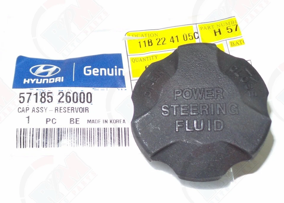 Power Steering Pump Reservoir Cap OEM for 01-06 Hyundai Santa FE 5718526000