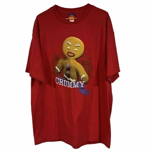 Shrek The Third Crummy Gingerbread Man T-Shirt XL 2007 Dream Works RAR - Bild 1 von 8